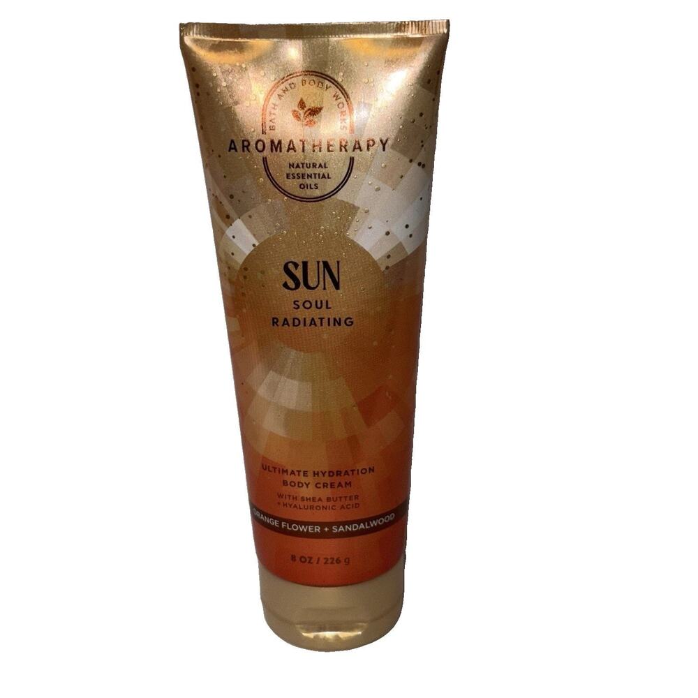 Bath & Body Works Sun Soul Radiating Ultra Hydrating Body Cream 8 Oz